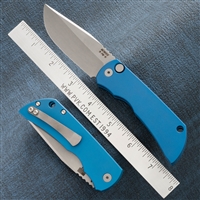 Mcnees Custom Knives PM Mac 2 Auto Magnacut Blue Anodized