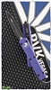 Microtech Ultratech 122-1PU Double Edge Black Blade, Purple Handle