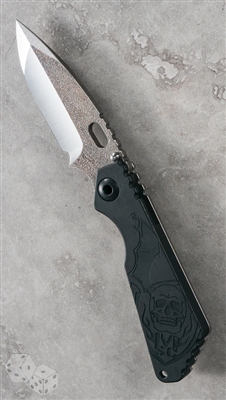 Mick Strider Custom SNG Dagger Grind w/ Wing Skull Top & Back