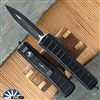 Microtech UTX-85 II 232ii-1TS Double Edge Black Blade Stepside Signature Series Tactical