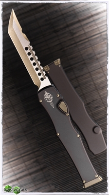 Signature Series Microtech HALO 6 Hellhound Bronzed W/ Kydex