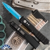 Microtech Ultratech 122-1JK Double Edge Blue Blade, Jedi Knight Handle