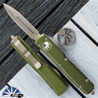 Microtech Ultratech D/E 122-13OD Bronzed AP Blade & HW OD Handle