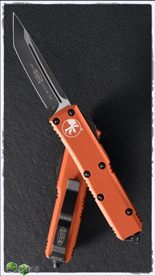 Microtech UTX-85 T/E 233-1OR Black Blade Orange Handle