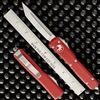 Microtech Ultratech 123-10RD Tanto Stonewash Blade, Red Handle