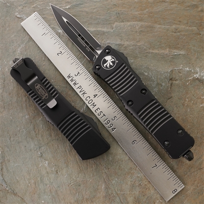 Microtech Troodon D/E 138-1T CTS-204 Black Tactical