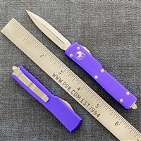 Microtech UTX-70 D/E 147-10PU Stonewashed Purple Handle