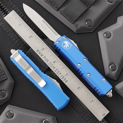 Microtech UTX-85 S/E 231-10BL Stonewashed Blue Handle