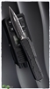 Microtech UTX-85 II 232II-3TS Double Edge Black full Serrated, Black Handle Step Side Signature Series