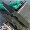 Protech TR-3 X1 Green, DLC Blade, Green Fish Scale Handle