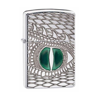 Zippo Lighter Armor Case 28807 Dragon Eye