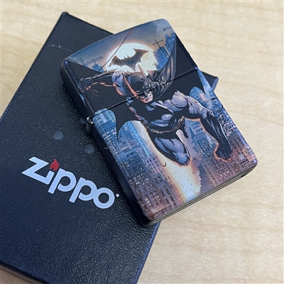 PVK Custom Zippo Lighter w/ Batman Black Finish