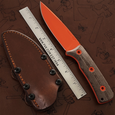 RMJ USA Custom Grind Tsati 3V Syndicate Hunter Orange Brown Linen