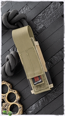 Real Steel Knives Tactical Pocket Nylon MOLLE Sheath, Camo