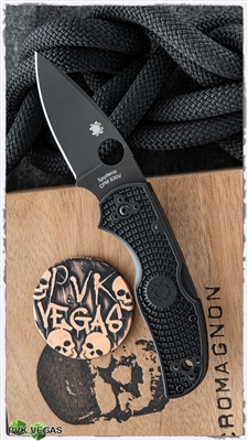 Spyderco Native 5 Lightweight Lockback Knife, Black FRN Scales, 3" Black CPM-S30V