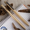 Tactile Turn Slim Bolt Action Pen, Standard Bronze