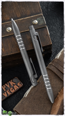 Urban Survival Gear TiScribe Pen, Full Size Titanium