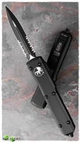 Microtech Ultratech D/E 122-2T Black Serrated Tactical