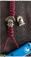 MW Antiqued Brass Roman Soldier Skull Bead