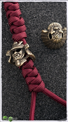 MW Brass Samurai Warrior Bead