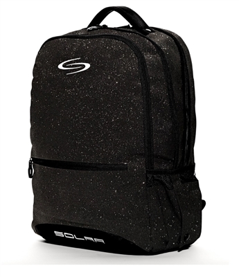 Solar Black Sparkle Backpack