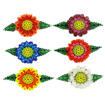 Sunflower Crochet Barrette - Assorted Only