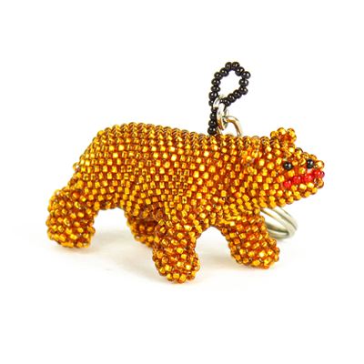 Golden Bear Keychain