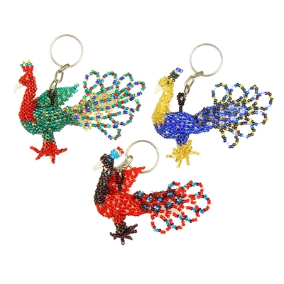 Peacock Keychain