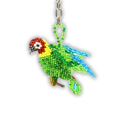 Fancy Parrot Keychain