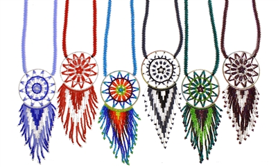 Dream Catcher Necklace, 36" Strap