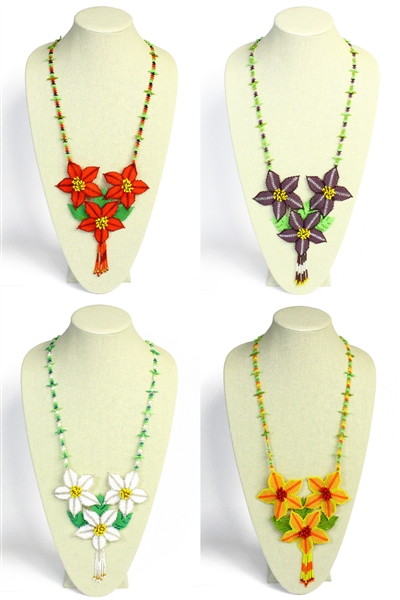 Big 3 Flower Necklace