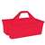 Fortex/Fortiflex 1300702 Tool Carrier Tote, Wood/PVC, Red