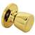 Mintcraft TS Tulip Dummy Door Knob, Polished Brass