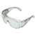 OvrG 10035921 Economical Safety Glasses, Clear 100% Virgin Lens, Clear 100% Virgin Frame