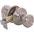 Toolbasix 5764SS-PS-3L Tulip Door Knob Lockset, Stainless Steel