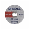 Dremel 1-1/2 In. EZ Lock Metal Wheel