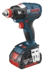 Bosch 18 V EC Brushless 1/4 In. and 1/2 In. Socket-Ready Impact Driver