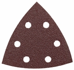 Bosch 3-3/4 In. 180 Grit 5 pc. Detail Sander Abrasive Triangles for Wood