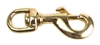 Swivel Bolt Snap, XS 1/2", Brass