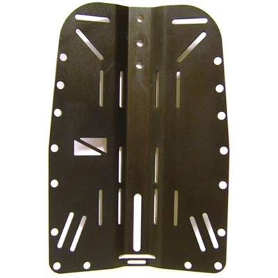 HOG Aluminum Backplate Black