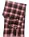 Cashmere Plaid Muffler Red White Black Tartan