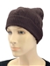 Cashmere Cable Knit Hat Dark Chocolate