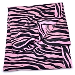 Baby Blanket Pink Zebra