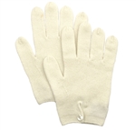 Pure Cashmere Button Gloves Natural