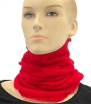 Pure Cashmere Neck Tube Red