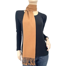 Caramel Pashmina Scarf