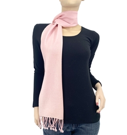 Light Pink Pashmina Scarf