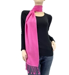 Rose Pink Pashmina Scarf