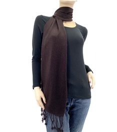 Dark Chocolate Pashmina Scarf