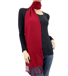 Cranberry Pashmina Scarf